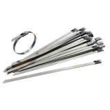 Stainless Steel Cable Tie 200mm x 4.6mm Pack of 100